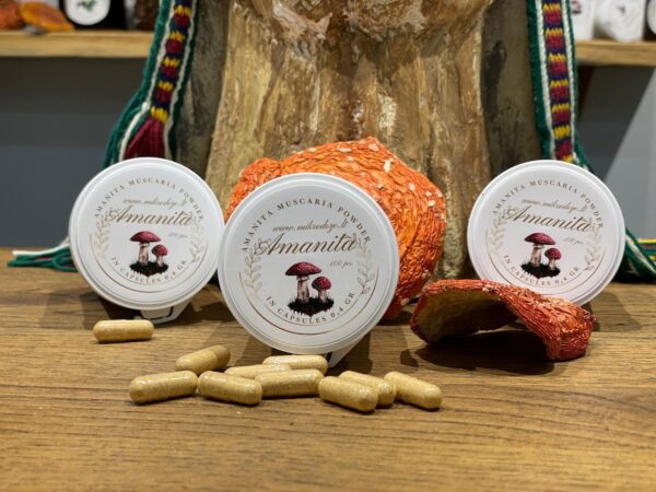RED FLY AGARIC CAPSULES (0.4g) – 20pcs.