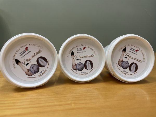 Cultivated Stinkhorn mushroom powder in capsules 0,7gr-60pcs.