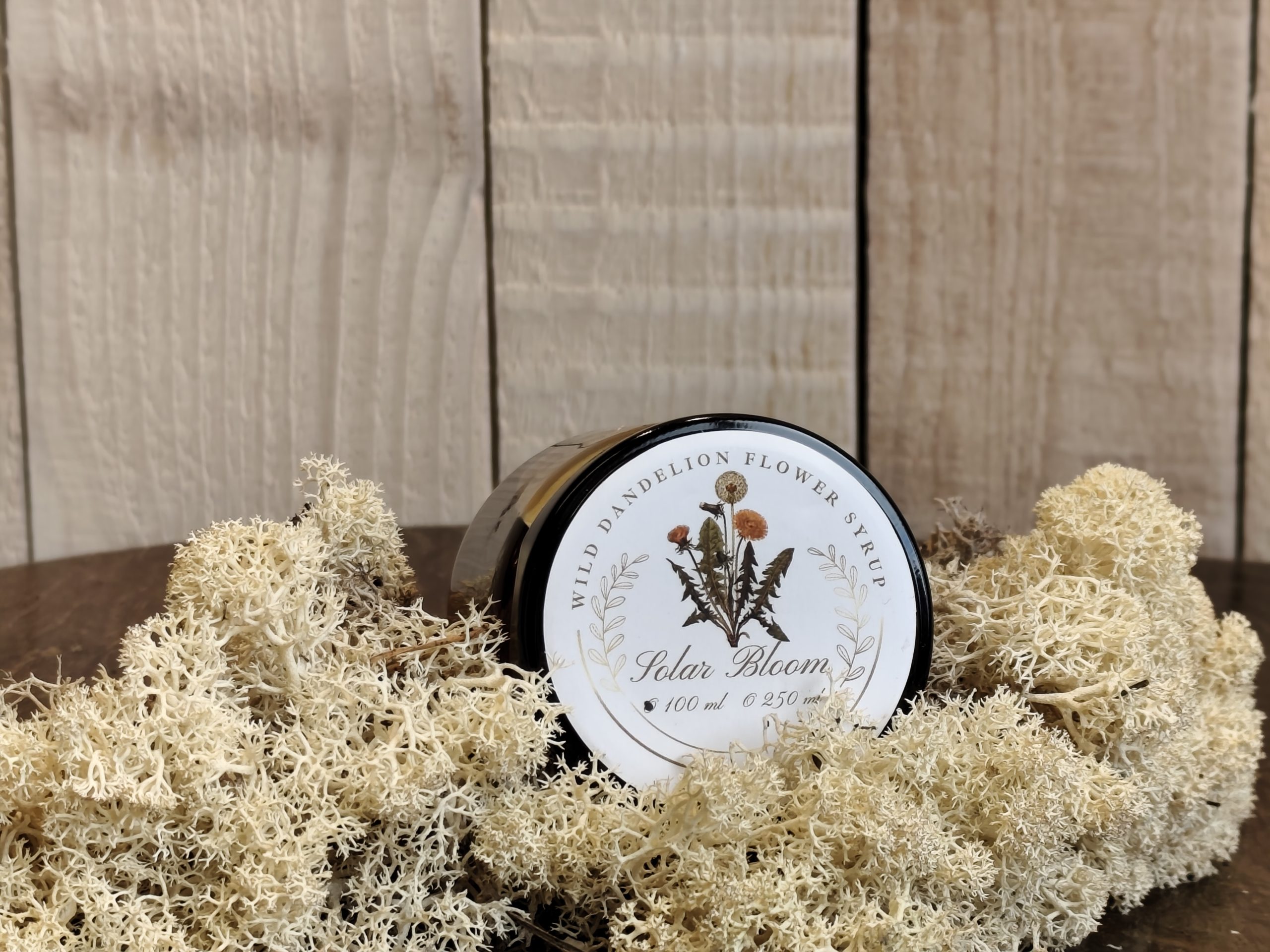 WILD DANDELION FLOWER SYRUP